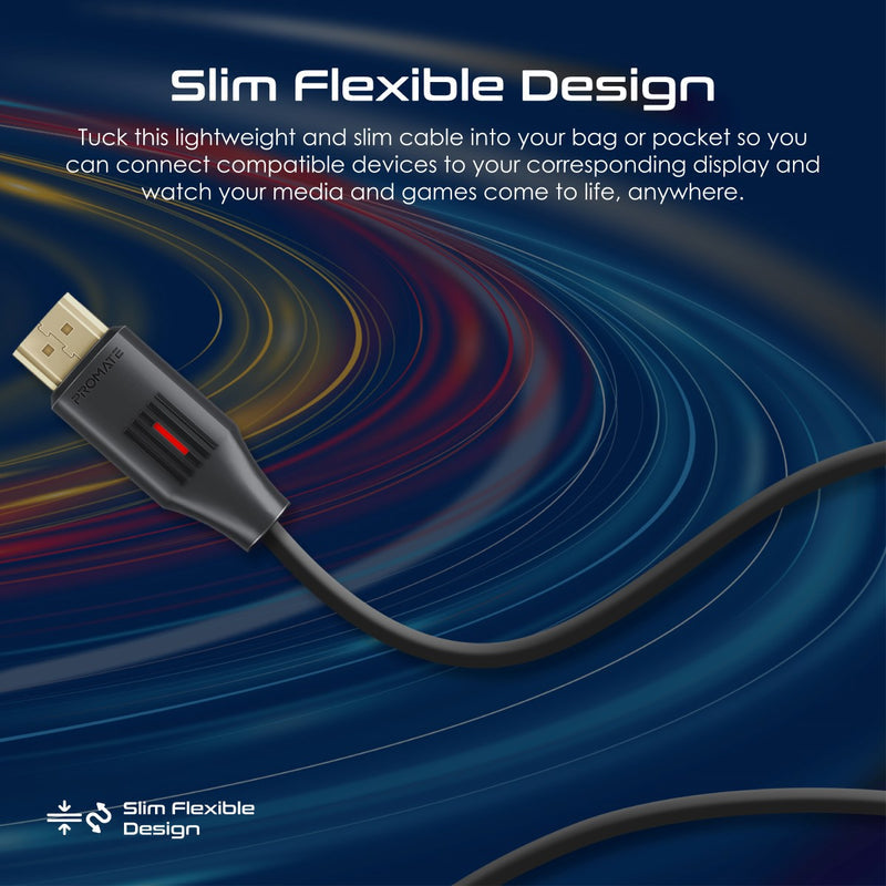 Promate Technologies -  Ultra-High Definition 4K@60Hz HDMI® Audio Video Cable