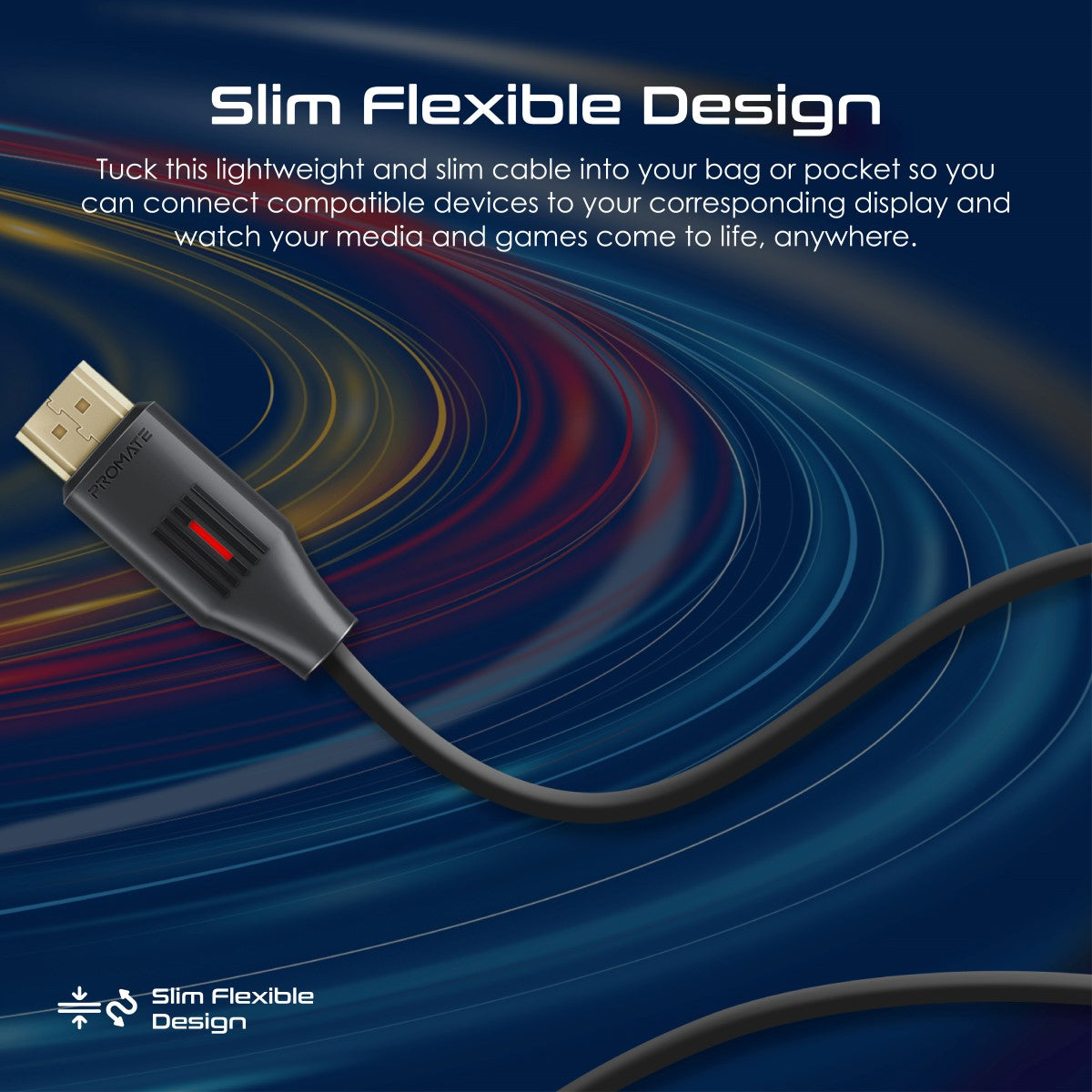 Ultra-High Definition 4K@60Hz HDMI Audio Video Cable