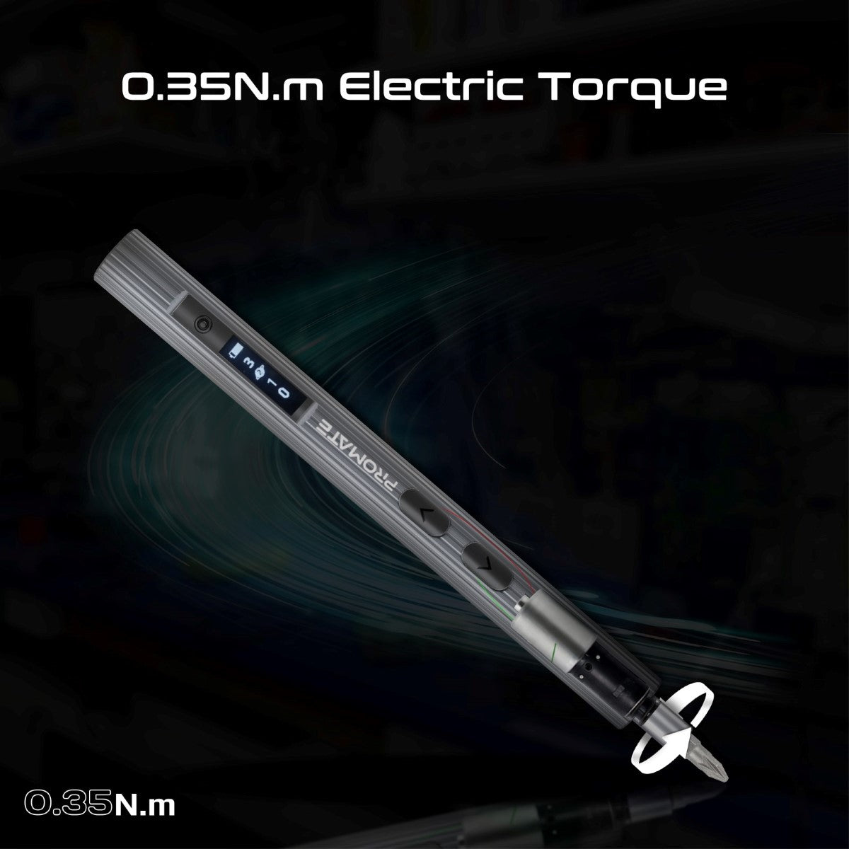 62-Pieces Cordless Electric Screwdriver Kit with LED Fill Light