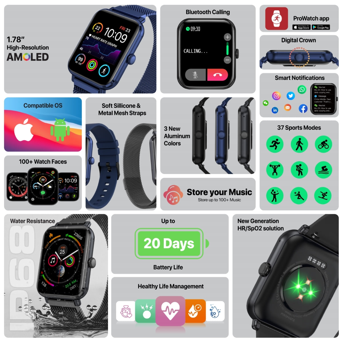 ProWatch-M18 Graphite