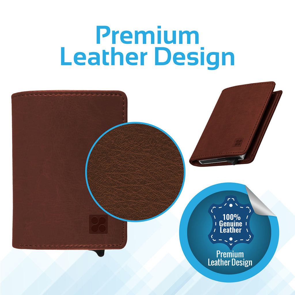 RFIDWallet Brown