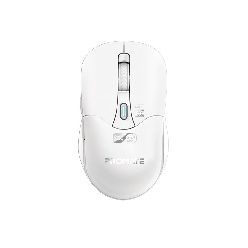 Promate Technologies - Dual Mode Rechargeable Wireless Mouse with BT & RF Connectivity