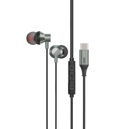 Promate Technologies - Ergonomic In-Ear USB-C Wired Stereo Earphones