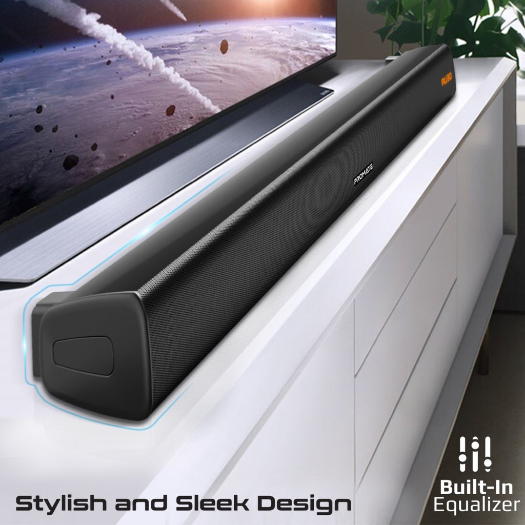 30W BassBoost™ SoundBar with Subwoofer