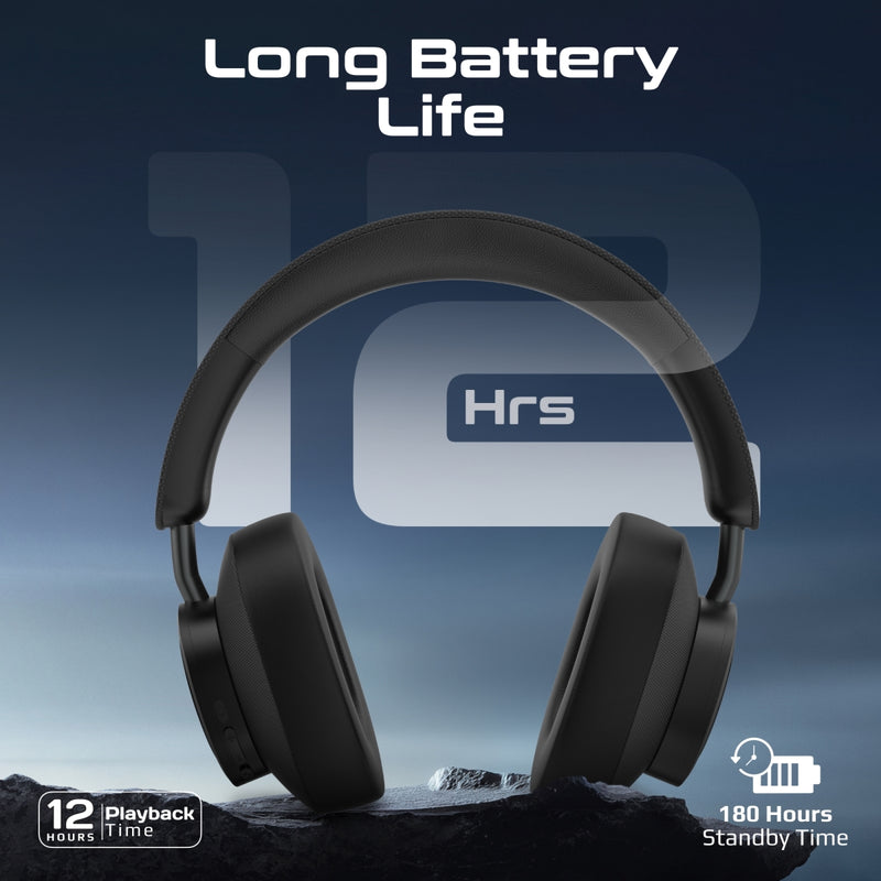 Promate Technologies - High Fidelity Over-Ear Stereo Wireless Headphones