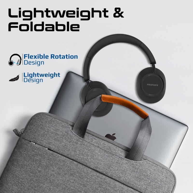 Promate Technologies - High Fidelity Over-Ear Stereo Wireless Headphones
