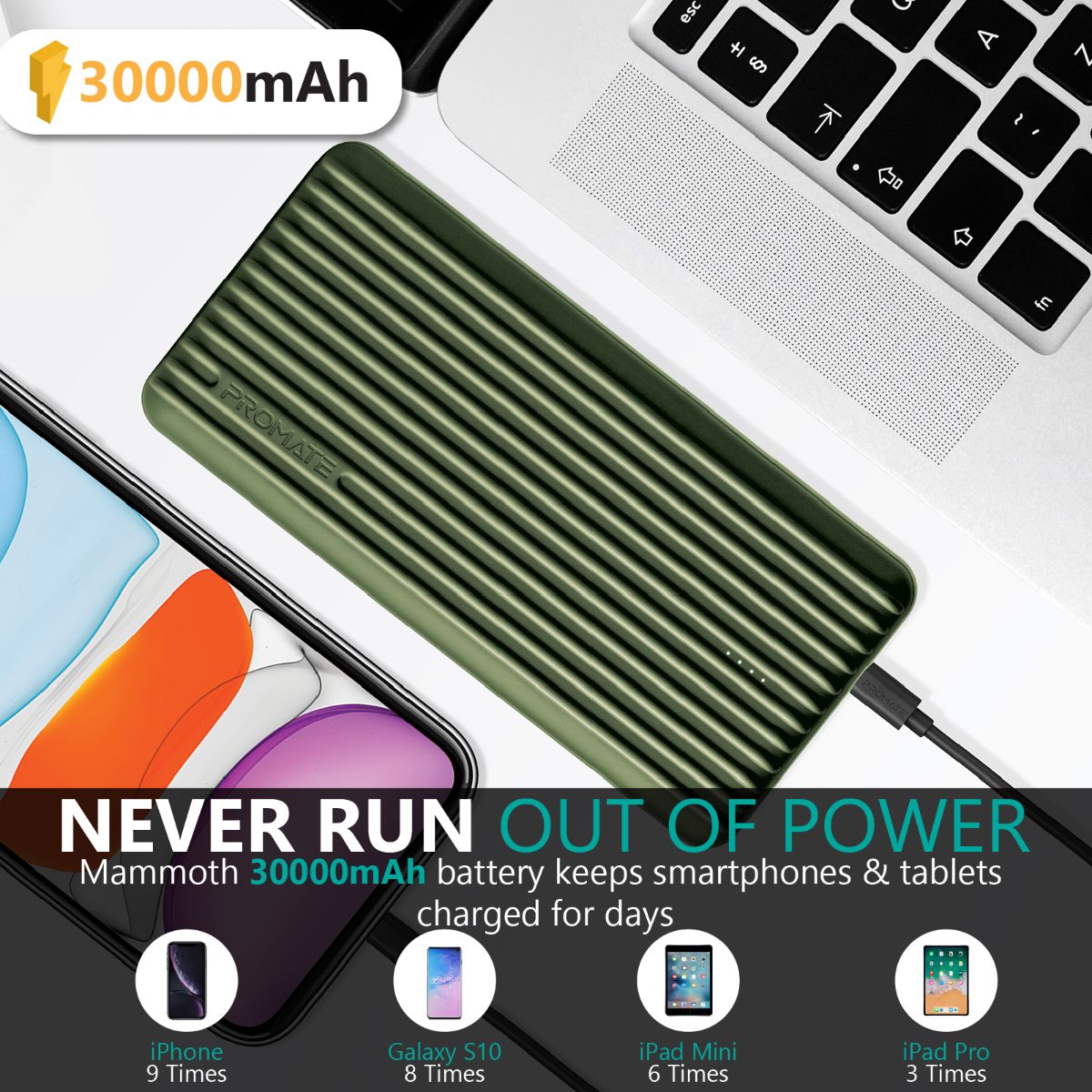 Titan-30 Midnight Green