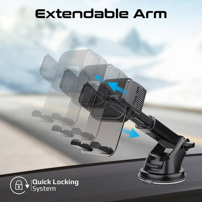 Promate Technologies - Anti-Slip Secure Smartphone Car Mount