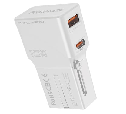 TriPlug-PD18 White