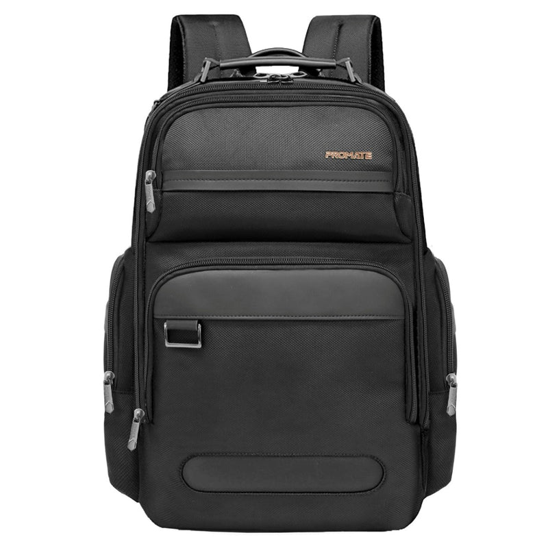 Promate Technologies -  SecureStorage™ 15.6" Laptop Backpack with Multiple Compartments