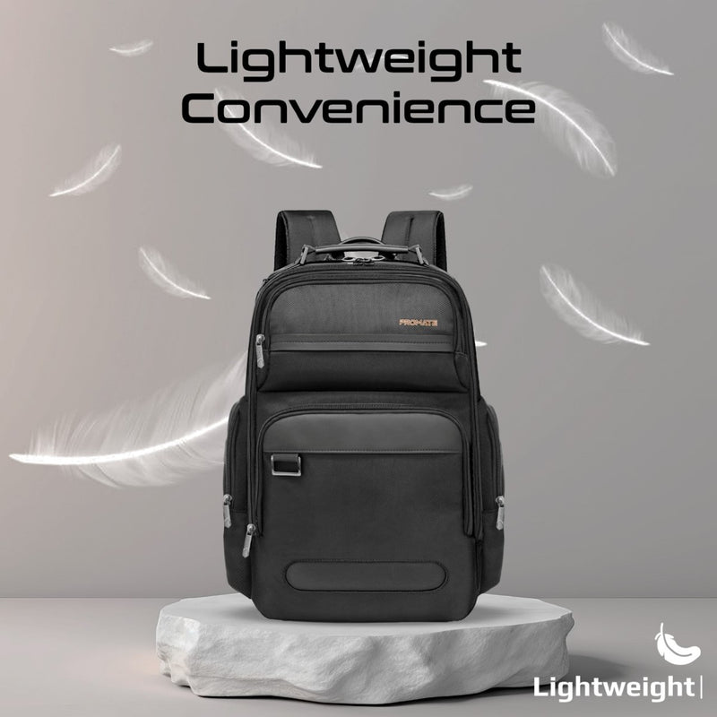 Promate Technologies -  SecureStorage™ 15.6" Laptop Backpack with Multiple Compartments