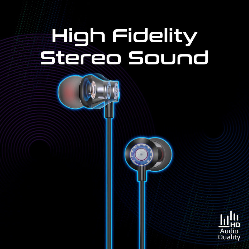 Promate Technologies - MFi-Certified Ergonomic In-Ear Lightning Connector Earphones