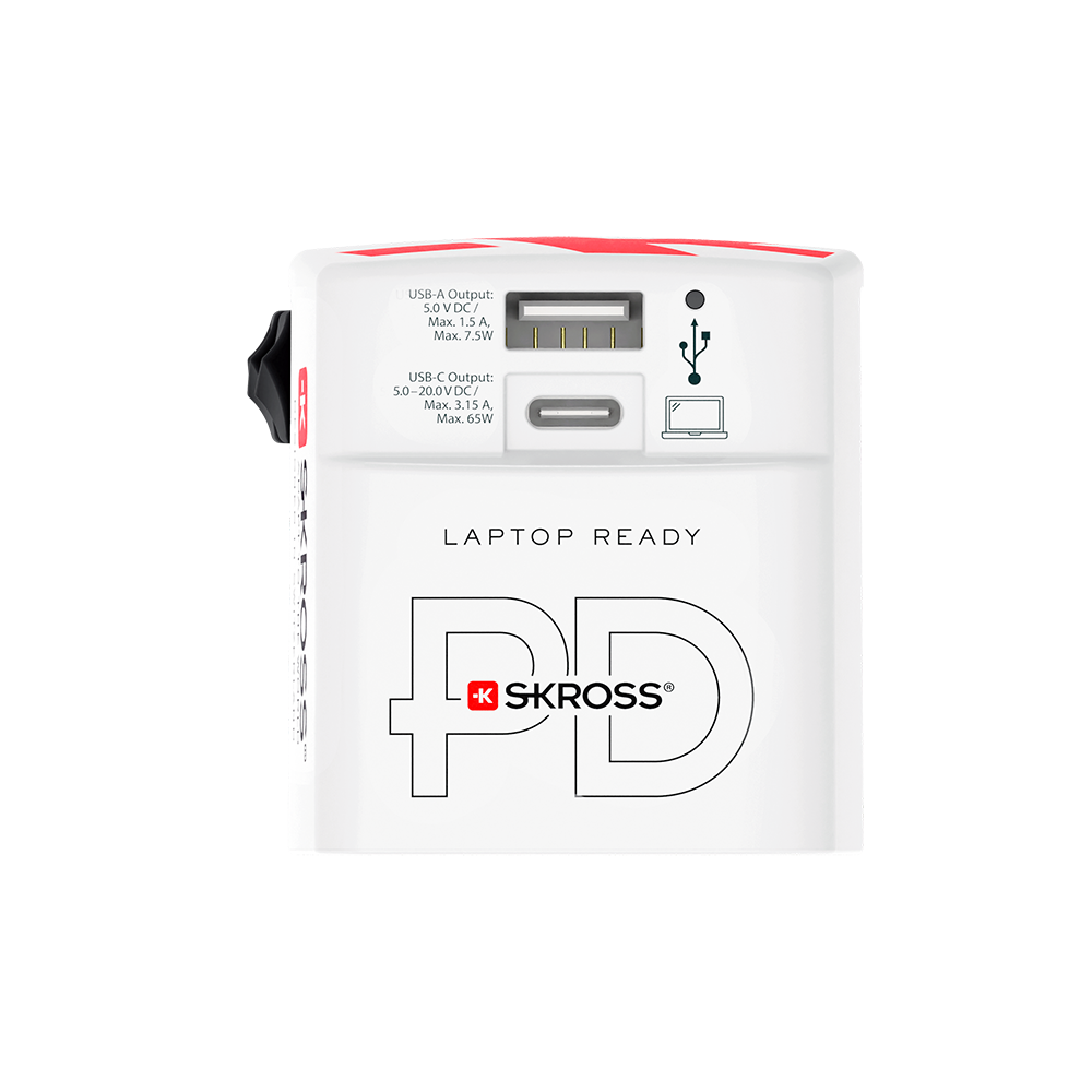 World USB Charger AC65PD with USB C cable