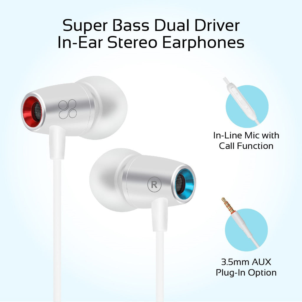 TuneBuds-1 Silver