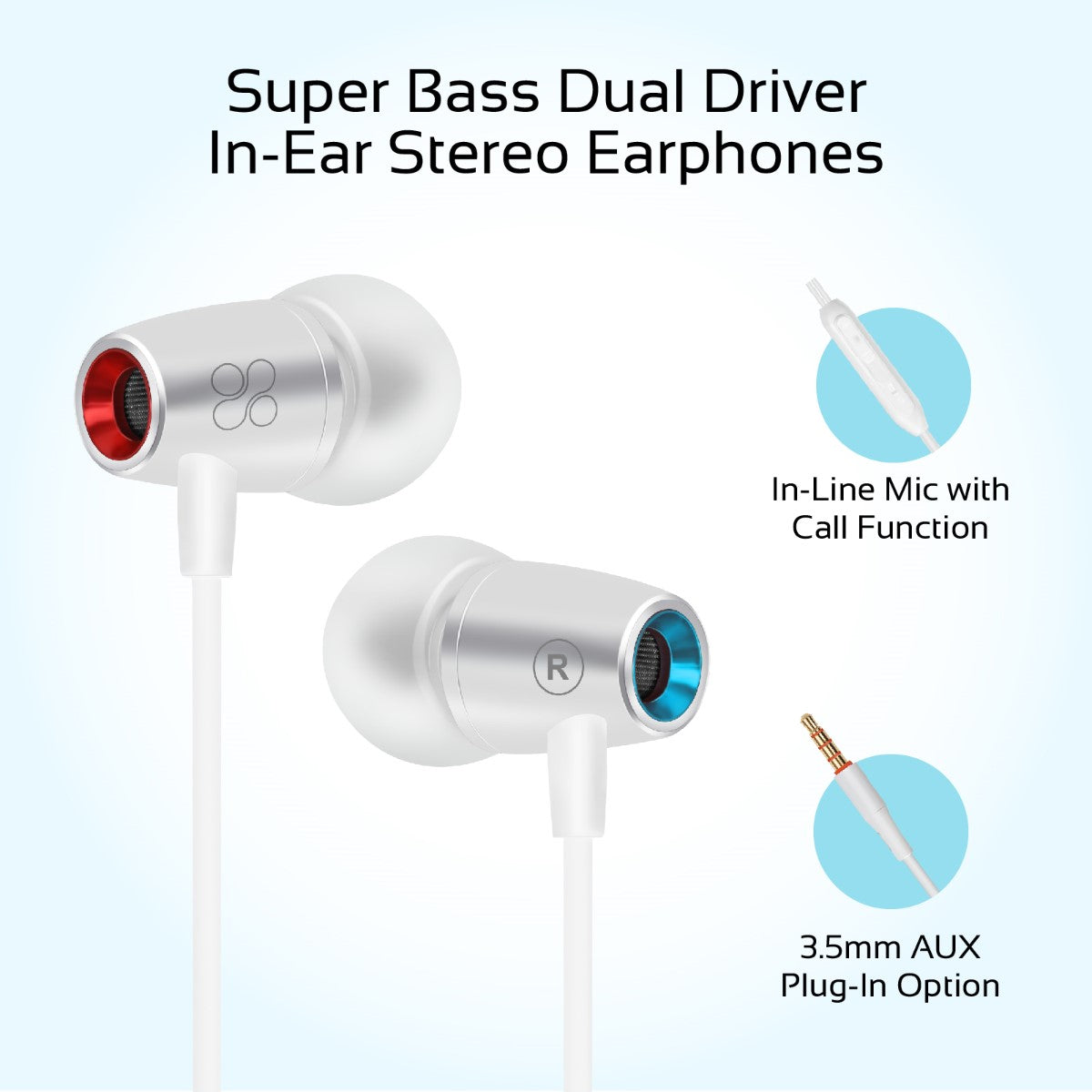 TuneBuds-1 Silver