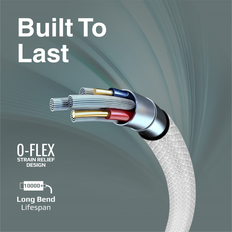 Promate Technologies - Super Flexible Data and Charge USB-C Cable