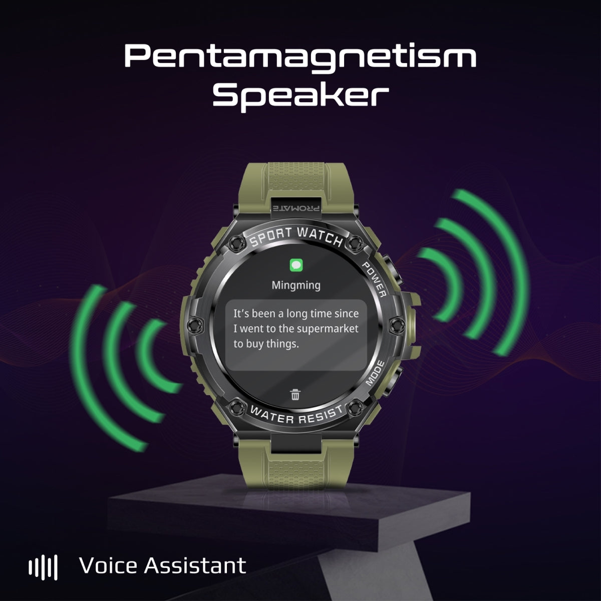 XWatch-R19 Midnight Green