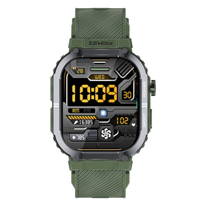 Promate Technologies - SportFit™ Tough-Built Smartwatch with BT Calling