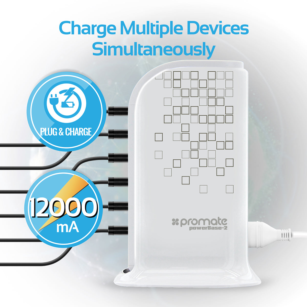 PowerBase-2 White