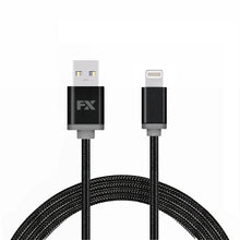 Load image into Gallery viewer, FX Braided iPhone USB Data Cable - 1m
