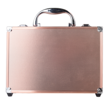 Load image into Gallery viewer, Envie &quot;Dawn Till Dusk&quot; 54 Pcs Make Up Vanity Case Rose Gold
